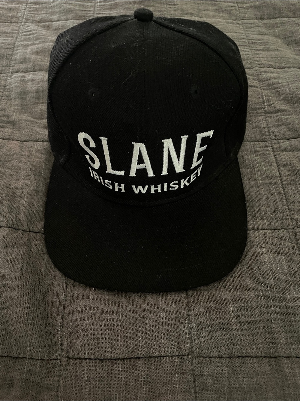 Slane Irish Whiskey Black Logo Cap